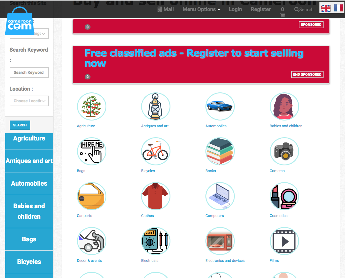 newly posted classified ads on Camerooncom